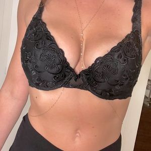 Embroidered Victorias secret bra